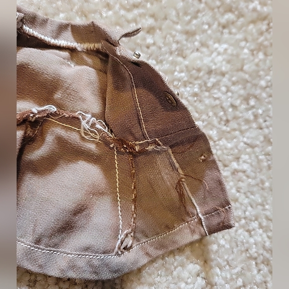 RARE Antique TERRI LEE Co 11-956 Official BROWNIE SCOUT Green doll Girl OUTFIT - Picture 5 of 11